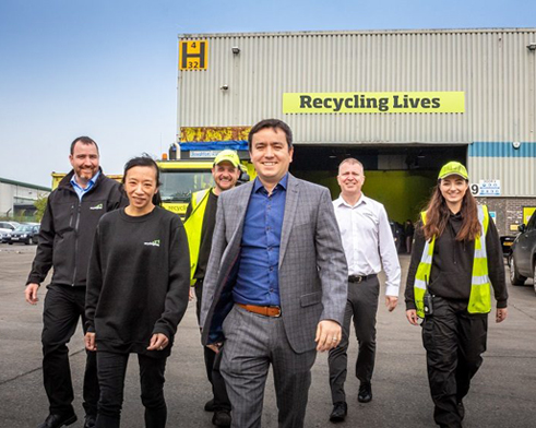 Recycling Lives Team